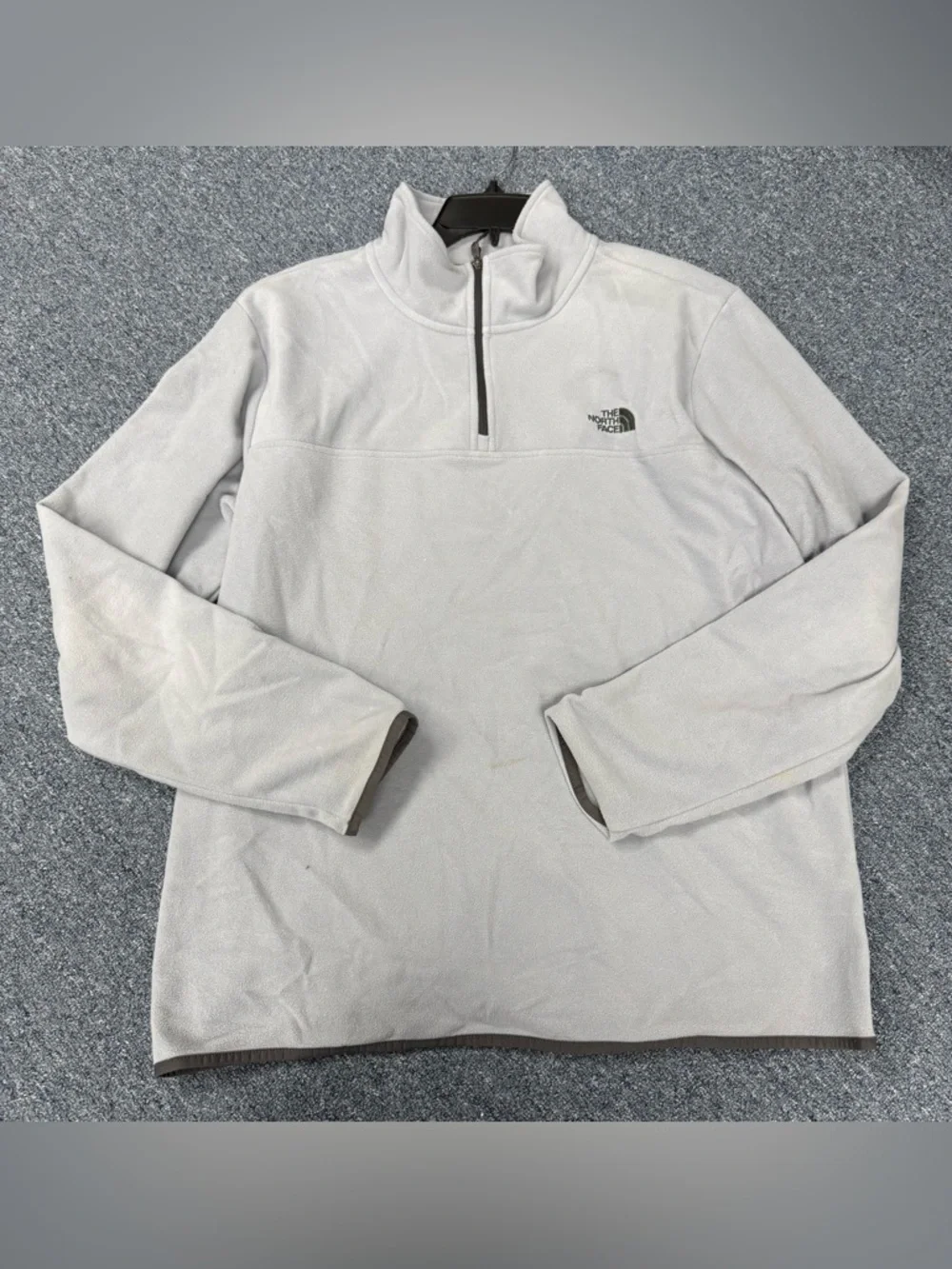 Men’s North Face Fleece Half Zip Sweatshirt Long Sleeve Size XL